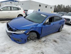 Salvage cars for sale at Cookstown, ON auction: 2018 Honda Civic EX