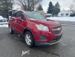 Vehiculos salvage en venta de Copart North Billerica, MA: 2015 Chevrolet Trax 1LT