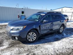 Subaru salvage cars for sale: 2016 Subaru Outback 2.5I Premium