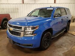 Salvage cars for sale at Lansing, MI auction: 2018 Chevrolet Tahoe Police