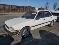 Salvage cars for sale at Wilmington, CA auction: 1987 Peugeot 505 STI