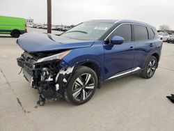 Salvage cars for sale at Grand Prairie, TX auction: 2023 Nissan Rogue SL