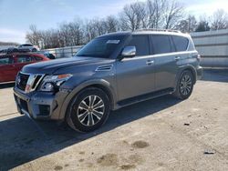 Salvage cars for sale at Rogersville, MO auction: 2018 Nissan Armada SV