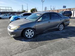 Salvage cars for sale at Wilmington, CA auction: 2005 Toyota Camry LE