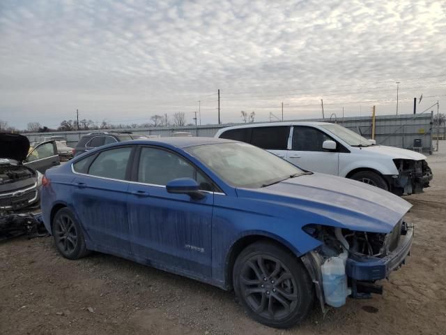 2018 Ford Fusion SE Hybrid