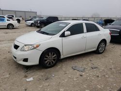 Salvage cars for sale at Haslet, TX auction: 2009 Toyota Corolla Base