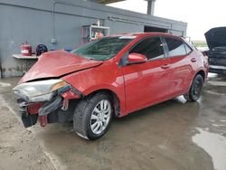 Salvage cars for sale at West Palm Beach, FL auction: 2016 Toyota Corolla L