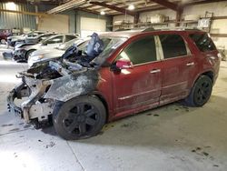 Salvage cars for sale at Eldridge, IA auction: 2011 GMC Acadia Denali