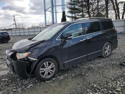 Salvage cars for sale at Windsor, NJ auction: 2011 Nissan Quest S