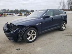 Salvage cars for sale at Dunn, NC auction: 2019 Jaguar F-PACE Premium