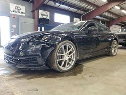 Salvage cars for sale at East Granby, CT auction: 2018 Porsche Panamera 4