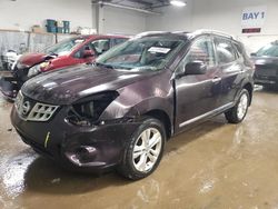 Salvage cars for sale at Elgin, IL auction: 2013 Nissan Rogue S