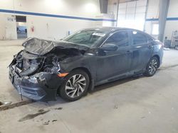 Salvage cars for sale at Sandston, VA auction: 2017 Honda Civic EX