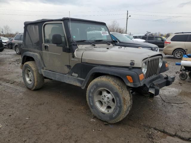 2003 Jeep Wrangler / TJ Sport