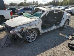 Salvage cars for sale at Riverview, FL auction: 2009 Nissan Maxima S