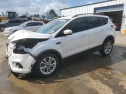 Salvage cars for sale at Shreveport, LA auction: 2018 Ford Escape SEL