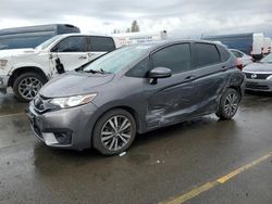 Salvage cars for sale at Hayward, CA auction: 2015 Honda FIT EX