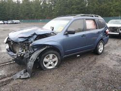 Subaru salvage cars for sale: 2012 Subaru Forester 2.5X