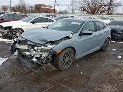 Salvage cars for sale at New Britain, CT auction: 2021 Honda Civic Sport