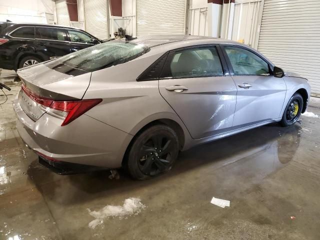 2023 Hyundai Elantra Blue