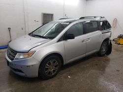 Salvage cars for sale at Madisonville, TN auction: 2011 Honda Odyssey EXL