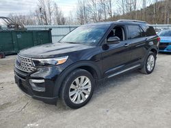 Salvage cars for sale at Hurricane, WV auction: 2022 Ford Explorer Limited