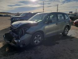 Salvage cars for sale at Colorado Springs, CO auction: 2014 Subaru Forester 2.5I