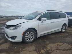 Salvage cars for sale at Woodhaven, MI auction: 2017 Chrysler Pacifica Touring L