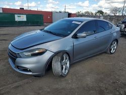 Salvage cars for sale at Homestead, FL auction: 2015 Dodge Dart GT