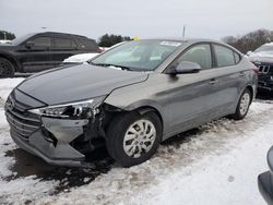 Salvage cars for sale from Copart East Granby, CT: 2019 Hyundai Elantra SE