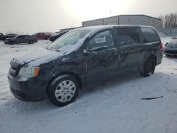 Salvage cars for sale at Wayland, MI auction: 2016 Dodge Grand Caravan SE