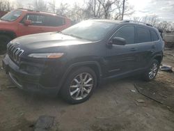 Salvage cars for sale at Baltimore, MD auction: 2014 Jeep Cherokee Limited