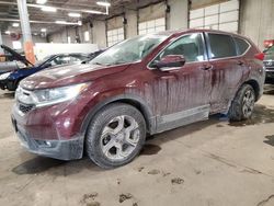 Salvage SUVs for sale at auction: 2019 Honda CR-V EX