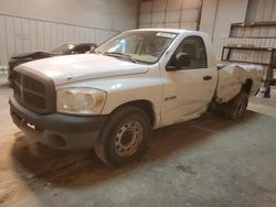 Salvage cars for sale at Abilene, TX auction: 2008 Dodge RAM 1500 ST