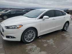 Salvage cars for sale at Grand Prairie, TX auction: 2015 Ford Fusion SE