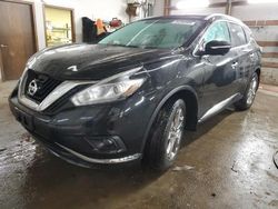 Salvage cars for sale at Pekin, IL auction: 2015 Nissan Murano S