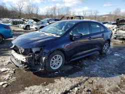 Salvage cars for sale at Marlboro, NY auction: 2021 Toyota Corolla LE