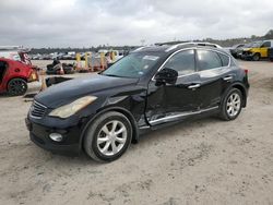 Salvage cars for sale from Copart Houston, TX: 2009 Infiniti EX35 Base