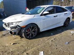 Salvage cars for sale at Seaford, DE auction: 2017 Honda Civic LX