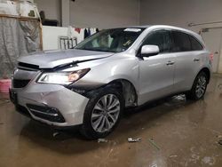 Salvage cars for sale at Elgin, IL auction: 2014 Acura MDX Technology