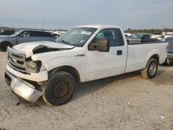 Salvage cars for sale at Houston, TX auction: 2014 Ford F150