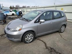 Salvage cars for sale at Pennsburg, PA auction: 2007 Honda FIT