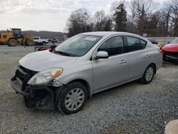 Nissan salvage cars for sale: 2014 Nissan Versa S