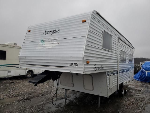 2001 Keystone Travel Trailer