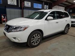 Salvage cars for sale from Copart East Granby, CT: 2016 Nissan Pathfinder S