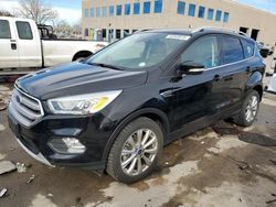 Salvage cars for sale at Littleton, CO auction: 2017 Ford Escape Titanium