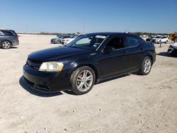 Salvage cars for sale at New Braunfels, TX auction: 2014 Dodge Avenger SXT