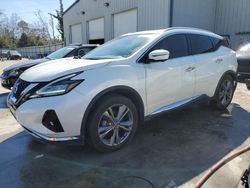 Salvage cars for sale at Savannah, GA auction: 2020 Nissan Murano Platinum