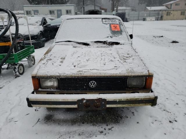 1981 Volkswagen Rabbit L Custom