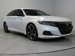 2021 Honda Accord Sport en venta en Van Nuys, CA